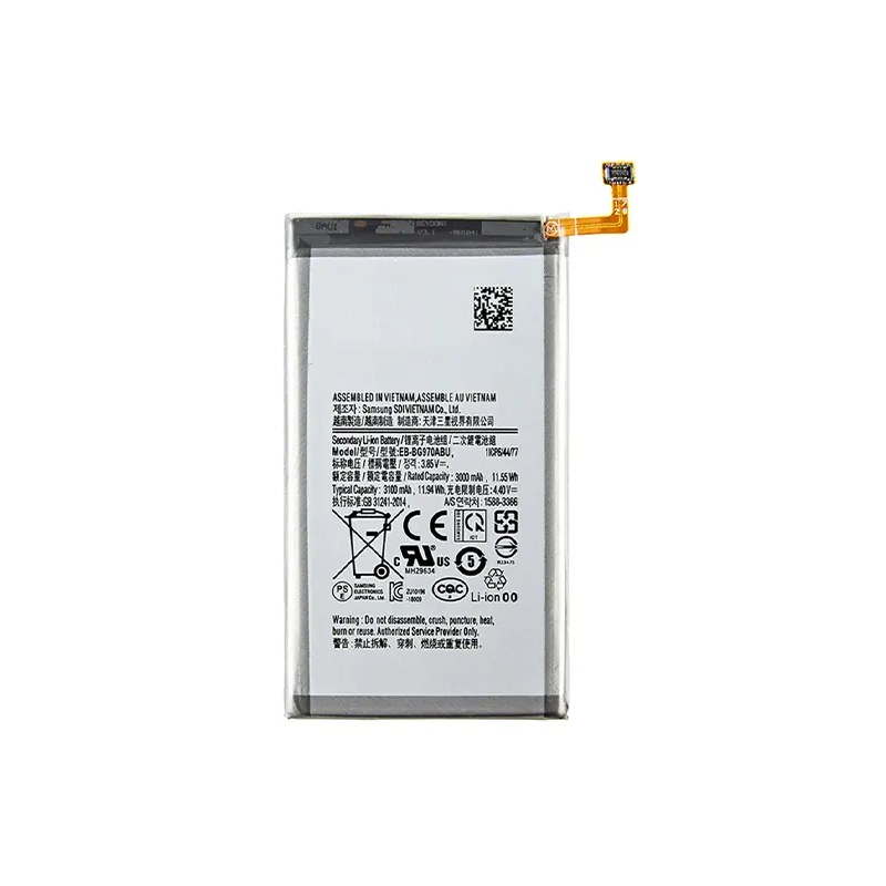 Batería compatible con Samsung Galaxy S10e ⋆ EB-BG970ABU ⋆ Capacidad 3100 mAh alta duración rendimiento fiable