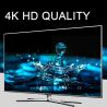 Cable adaptador DisplayPort macho DP a HDMI 4K / 1080P hembra 18cm - Imagen nítida para PC monitor o TV