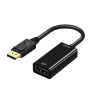 Cable adaptador DisplayPort macho DP a HDMI 4K / 1080P hembra 18cm - Imagen nítida para PC monitor o TV