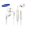 Auriculares Samsung original EHS64 con control de volumen y micrófono Manos libres Cable jack 3.5mm Blanco