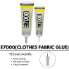 Pegamento E-7000 transparente Adhesivo extrafuerte 110 ml - Ideal para móviles resistente a agua y temperaturas
