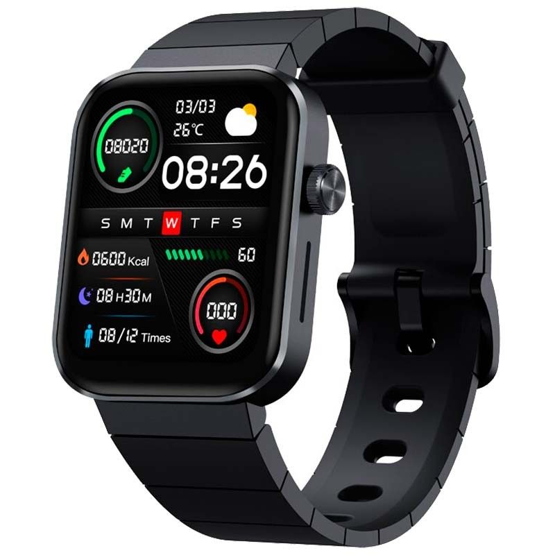 MIBRO WATCH T1 Reloj inteligente deportivo - Pantalla AMOLED de 1.6” - Llamadas bluetooth - Negro