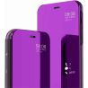 Funda compatible con SAMSUNG GALAXY S8 PLUS Clear view soporte tapa translúcida  Negro azul dorado morado plata rosa violeta oro