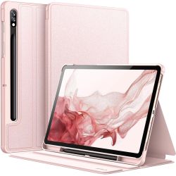 Funda compatible con tablet SAMSUNG GALAXY TAB S8 2022 / S7 2020 11'' Smart cover soporte lápiz Cuero sintético
