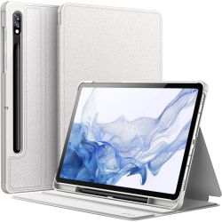 Funda compatible con tablet SAMSUNG GALAXY TAB S8 2022 / S7 2020 11'' Smart cover soporte lápiz Cuero sintético