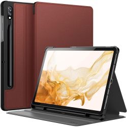 Funda compatible con tablet SAMSUNG GALAXY TAB S8 2022 / S7 2020 11'' Smart cover soporte lápiz Cuero sintético