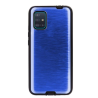 Funda compatible con HUAWEI Y6 II Metálica semi-rígida reforzada Azul