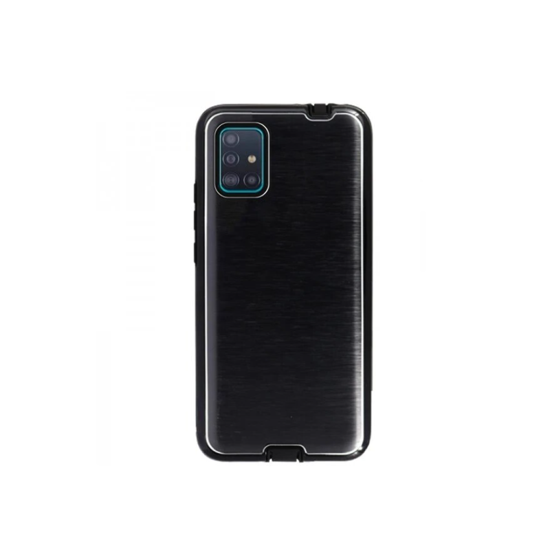 Funda compatible con SAMSUNG GALAXY J6 PLUS / J6+ Metálica semi-rígida Azul negro rosa dorado plata