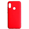 Funda compatible con XIAOMI REDMI 6 PRO / MI A2 LITE Silicona flexible suave lisa - Amarillo, rojo