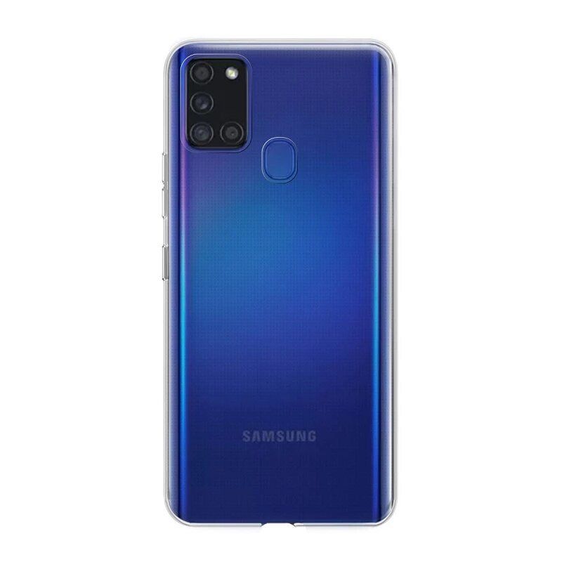 Funda compatible con SAMSUNG GALAXY A21S Silicona transparente flexible Premium 2.0mm