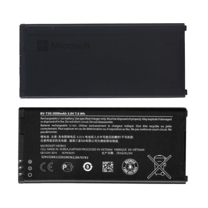 Bateria original Nokia Lumia 650 ⋆ BV-T3G ⋆ 2000 mAh