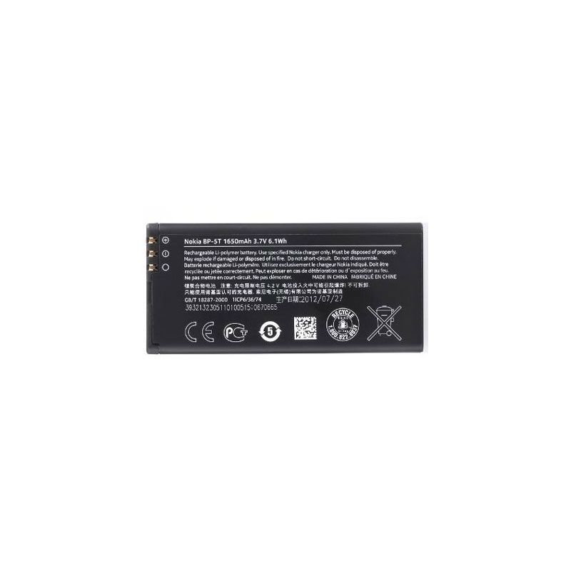 Bateria original Nokia Lumia 820 ⋆ BP-5T ⋆ 1650 mAh