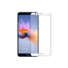 Protector de pantalla compatible con HUAWEI HONOR 7X Dureza 9H Cristal templado Borde blanco