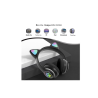 Auriculares bluetooth 5.0 cascos inalámbricos luces LED Orejas de gato STN-28 Negro