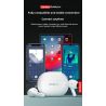 LENOVO XT93 Auriculares bluetooth 5.2 inalámbricos ⋆ Micrófono dual HD ⋆ Sonido claro y nítido ⋆ Color negro