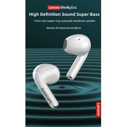 LENOVO XT93 Auriculares bluetooth 5.2 inalámbricos ⋆ Micrófono dual HD ⋆ Sonido claro y nítido ⋆ Color negro