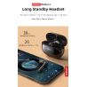LENOVO XT93 Auriculares bluetooth 5.2 inalámbricos ⋆ Micrófono dual HD ⋆ Sonido claro y nítido ⋆ Color negro