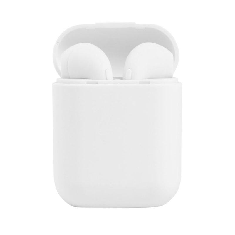 Auriculares inalámbricos BLUETOOTH 5.0 TWS I12 blancos ⋆ Estuche con carga ⋆ Compatibles Android/iPhone ⋆ ENVÍO DESDE ESPAÑA