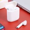 Auriculares inalámbricos BLUETOOTH 5.0 TWS I12 blancos ⋆ Estuche con carga ⋆ Compatibles Android/iPhone ⋆ ENVÍO DESDE ESPAÑA