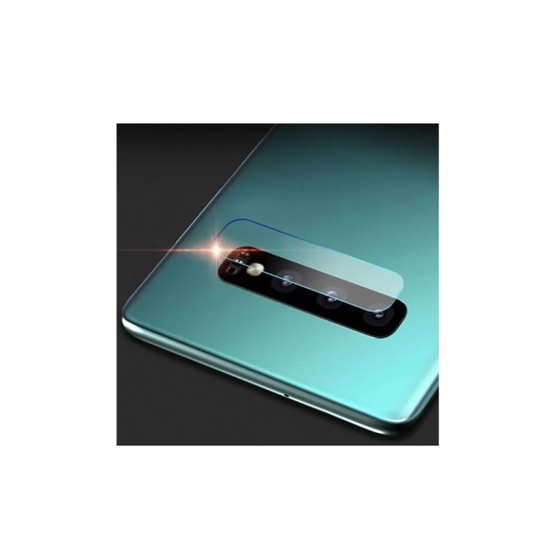 Protector de cámara trasera SAMSUNG GALAXY S10 Cristal templado dureza 9H compatible
