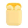 Auriculares inalámbricos I12 TWS Bluetooth 5.0 ⋆ Color amarillo ⋆ Control táctil ⋆ Estuche carga ⋆ Compatibles Android iOS