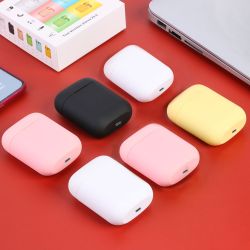 Auriculares inalámbricos I12 TWS Bluetooth 5.0 ⋆ Color amarillo ⋆ Control táctil ⋆ Estuche carga ⋆ Compatibles Android iOS
