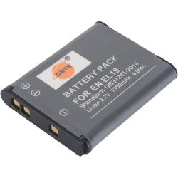 Batería compatible Coolpix S100, S2500, S2600, S2700, S2750, S3100, S3200, S3300, S3400, S3500, S4100 * EN-EL19 * 1300mAh