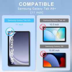 PACK 2x protector de pantalla compatible con SAMSUNG GALAXY TAB A9+ / A9 PLUS 11'' (SM-X210 / X218) ⋆ cristal templado 9H