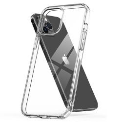 Funda compatible con IPHONE 14 / 15 / PRO PLUS MAX * Silicona transparente flexible * Diseño fino