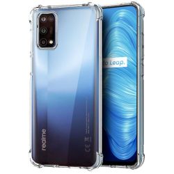 COOL Funda compatible con REALME 7 5G Transparente esquinas reforzadas silicona