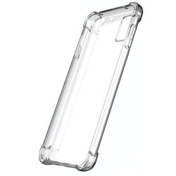 COOL Funda compatible con SAMSUNG GALAXY A41 Transparente esquinas reforzadas silicona