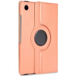 COOL Funda compatible con tablet SAMSUNG GALAXY TAB A8 X200 / X205 Giratoria 360º polipiel - Rosa oro