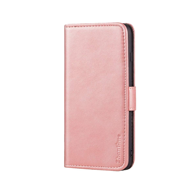 Funda compatible con XIAOMI MI 10T LITE Flip cover tapa billetera solapa - Rosa oro