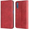 Funda compatible con SAMSUNG GALAXY A7 2018 Flip cover tapa billetera - Rojo oscuro