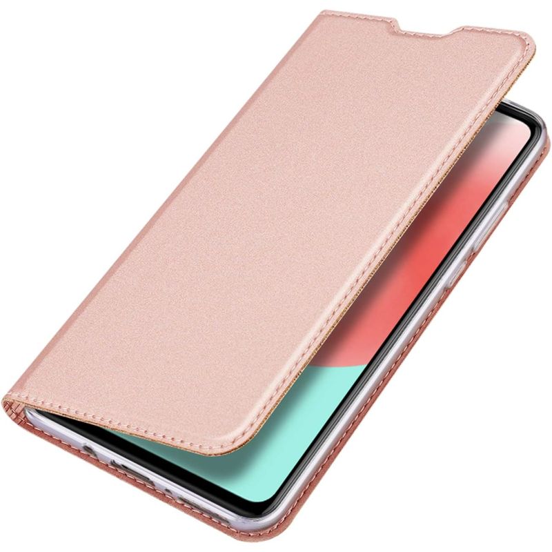 DUX DUCIS Funda compatible con SAMSUNG GALAXY A41 Flip cover tapa billetera tarjetero Rosa