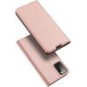 DUX DUCIS Funda compatible con SAMSUNG GALAXY A41 Flip cover tapa billetera tarjetero Rosa