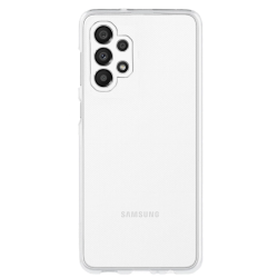 Funda compatible con SAMSUNG GALAXY A34 5G Silicona flexible Transparente