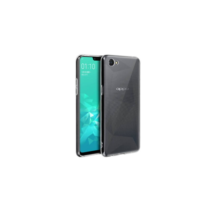 Funda compatible con OPPO A3 Silicona flexible transparente