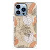 Funda compatible con IPHONE 13 PRO MAX Doble gel dibujos Otoño hojas