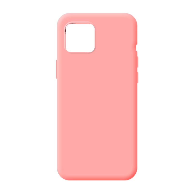 Funda compatible con IPHONE 13 Silicona suave flexible - Rosa