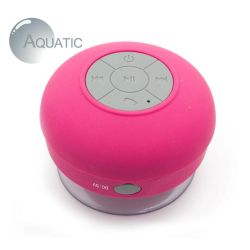 Altavoz Bluetooth Impermeable resistente al agua Ducha playa piscina con ventosa - Rosa fucsia amarillo negro blanco azul verde