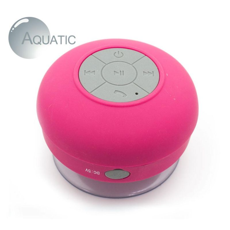 Altavoz Bluetooth Impermeable resistente al agua Ducha playa piscina con ventosa - Rosa fucsia amarillo negro blanco azul verde