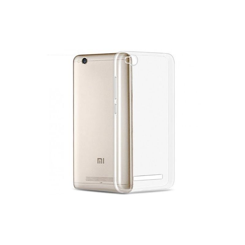 Funda compatible con XIAOMI REDMI 4A Silicona flexible suave transparente