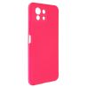 Funda compatible con XIAOMI MI 11 LITE / MI 11 LITE 5G Silicona flexible suave - Rosa fucsia