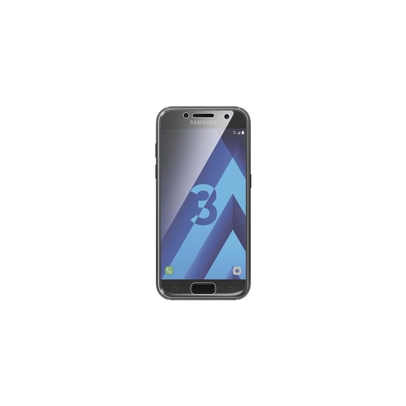 Protector de pantalla compatible SAMSUNG GALAXY A3 2017 Cristal templado 9H Transparente