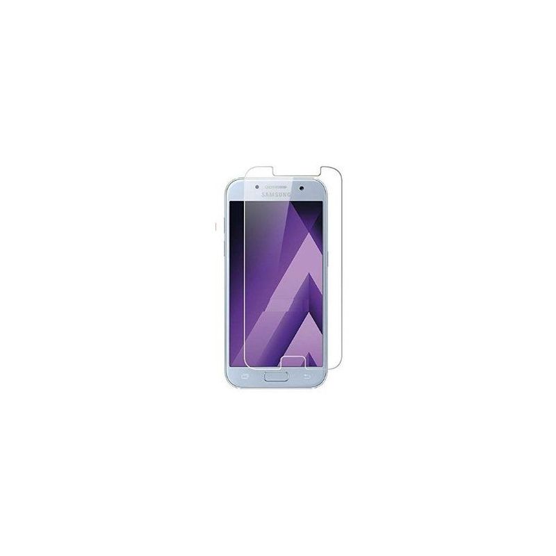 Protector de pantalla compatible SAMSUNG GALAXY A7 2017 Cristal templado 9H Transparente