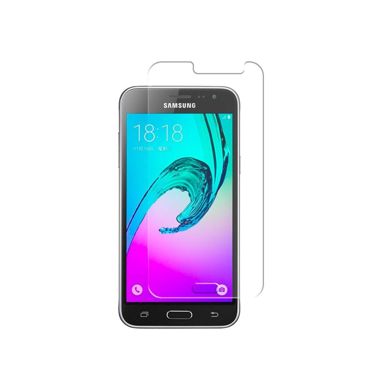 Protector de pantalla compatible SAMSUNG GALAXY J3 2016 Cristal templado 9H Transparente