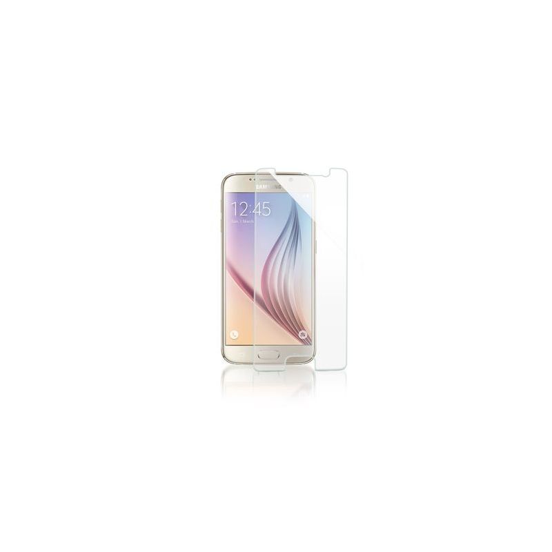 Protector de pantalla compatible SAMSUNG GALAXY S6 EDGE Cristal templado 9H Transparente PLANO