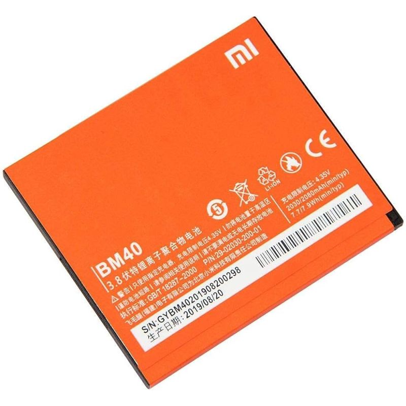 Bateria original  Xiaomi MI 2A / Mi2A ⋆ BM40 ⋆ 2030 mAh