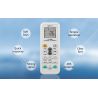 Mando universal K-1028E para aire acondicionado ⋆ Compatible con LG, DAEWOO, SAMSUNG, PANASONIC, MITSUBISHI, etc. ⋆ LCD